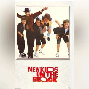 VINTAGE ❤️ NEW KIDS ON THE BLOCK ❤️ Single stitch tee shirt ( VINTAGE ) 1989 !